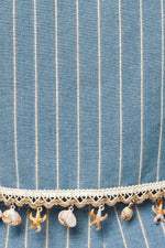 SONGS OF THE SKY WOVEN TOP AND SHORTS SET - By Baano