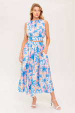 GOLDEN HOUR HARMONY WOVEN TOP AND SKIRT SET - By Baano