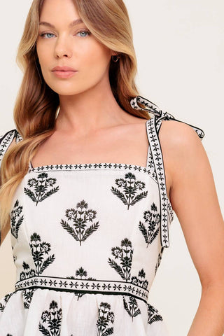 SERENE KISS WOVEN TOP - By Baano