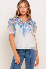 SUNSET SAIL WOVEN TOP - By Baano