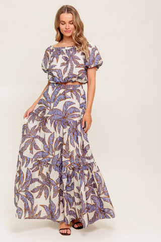 PETAL WALTZ WOVEN TOP - By Baano
