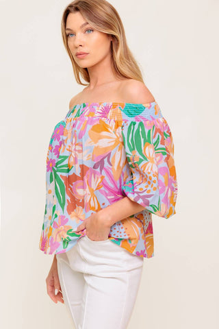 PRECIOUS MOMENT WOVEN TOP - By Baano