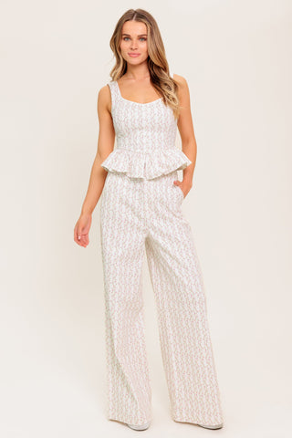CITRUS FLOW IVORY WOVEN TOP - By Baano