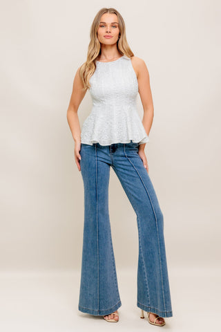 SOFT WHISPER WOVEN TOP - By Baano