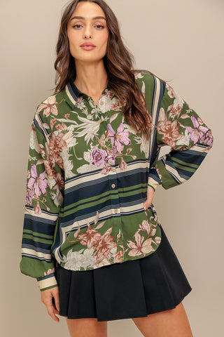GARDEN CLUB  WOVEN TOP - By Baano