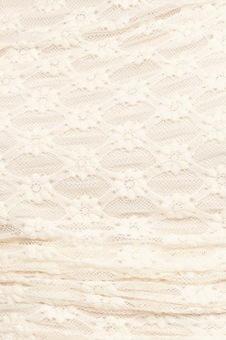 MODERN FUNCTION STRETCH KNIT LACE TOP - By Baano