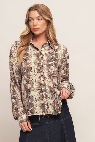 URBAN GODDESS WOVEN TOP - By Baano