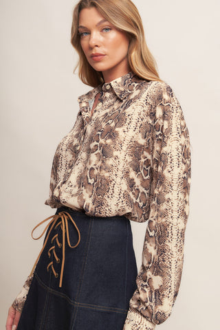 URBAN GODDESS WOVEN TOP - By Baano