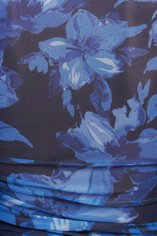 ILLUMINATED PETAL POWER MESH TOP - By Baano
