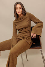 FLARE TOUCH SOLID TUNIC TOP - By Baano