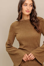 FLARE TOUCH SOLID TUNIC TOP - By Baano