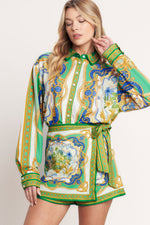 VINTAGE HEIRESS WOVEN TOP Flying Tomato