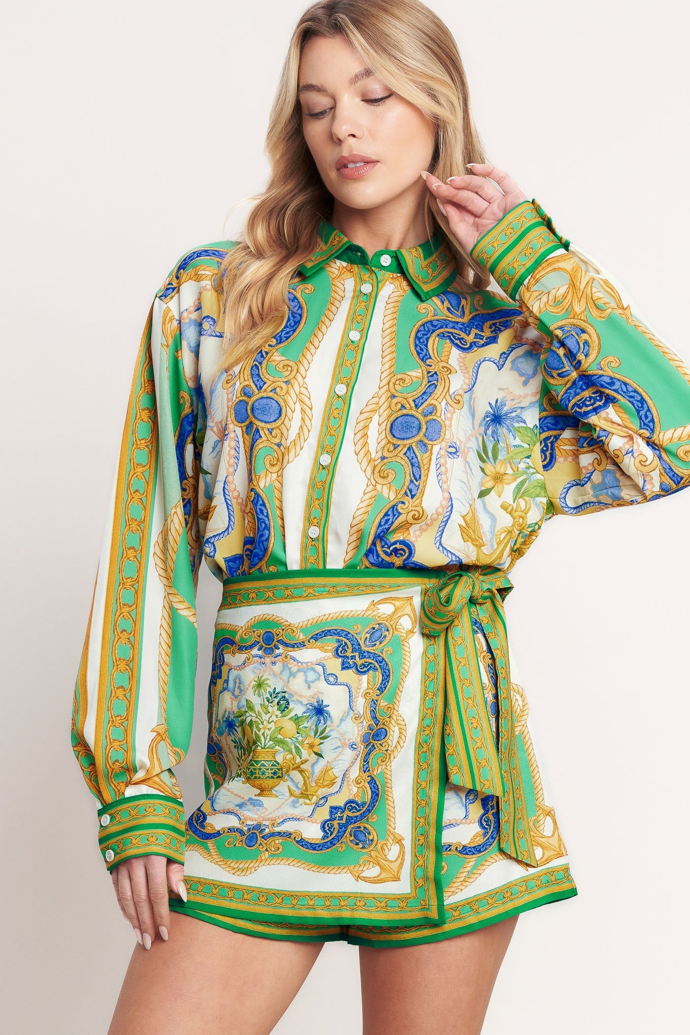 VINTAGE HEIRESS WOVEN TOP Flying Tomato