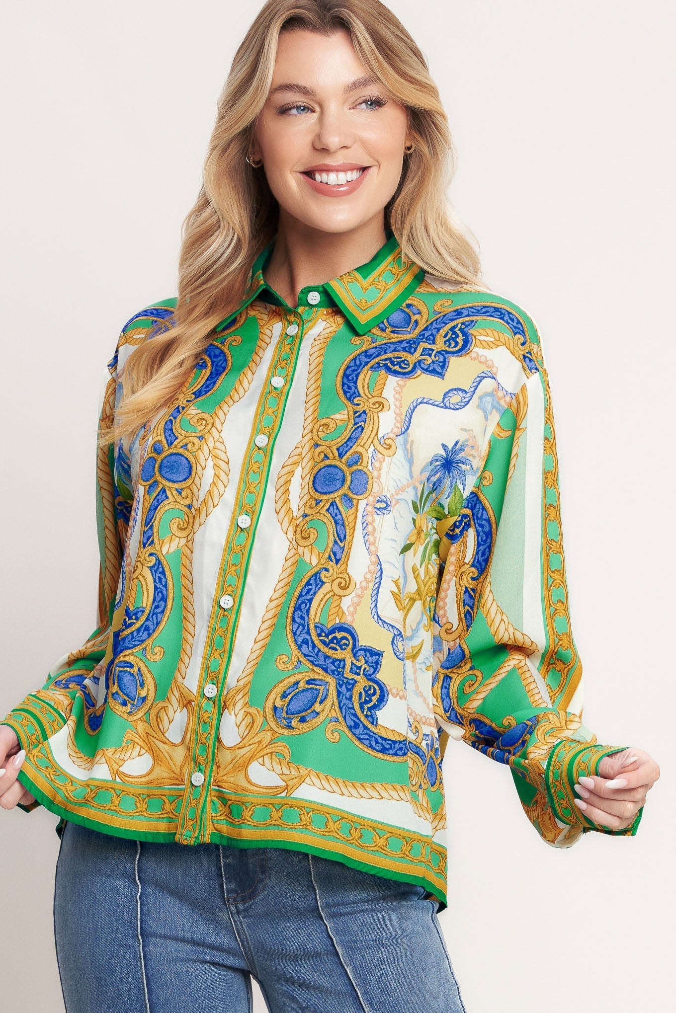 VINTAGE HEIRESS WOVEN TOP Flying Tomato