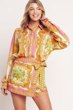 VINTAGE HEIRESS WOVEN TOP Flying Tomato