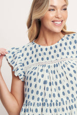 EASY GOING WOVEN TOP