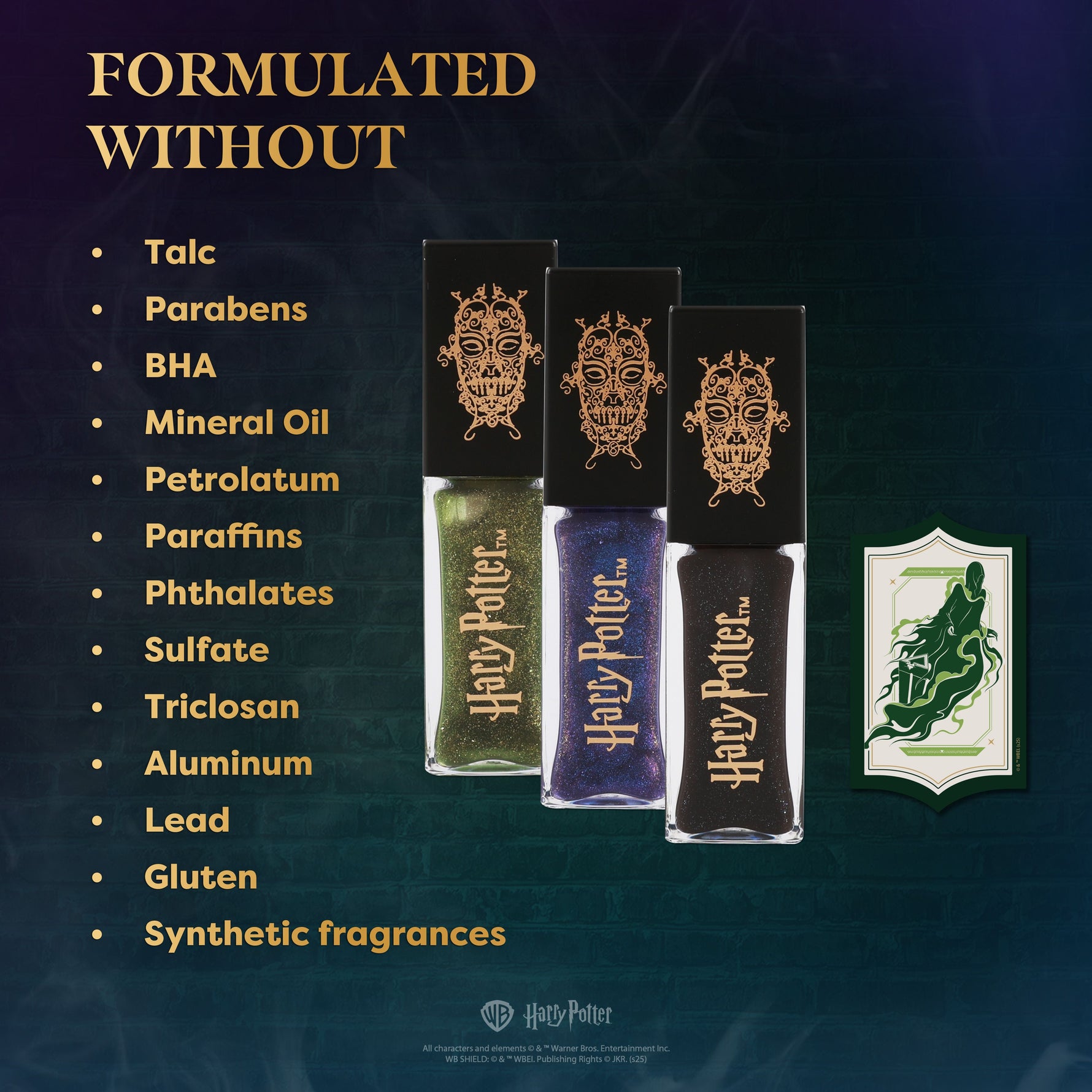 HP Dark Arts | Death Eater Bite Color Changing Shimmer Lip Oil