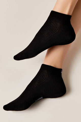 Cotton Ankle Socks Conte Active 571 - Terry Foot - By Baano