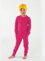 Kids Midweight Merino Jogger and Crew Set