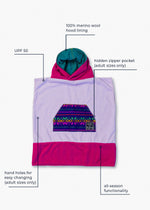 Iksplor x SURreal Towel Poncho: Unisex