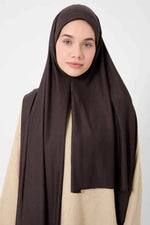 Instant Jersey Hijab (With Structured Front)