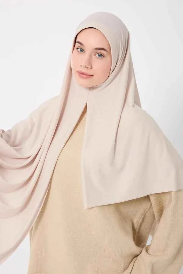 Instant Jersey Hijab (With Structured Front)