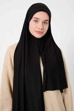 Instant Jersey Hijab (With Structured Front)