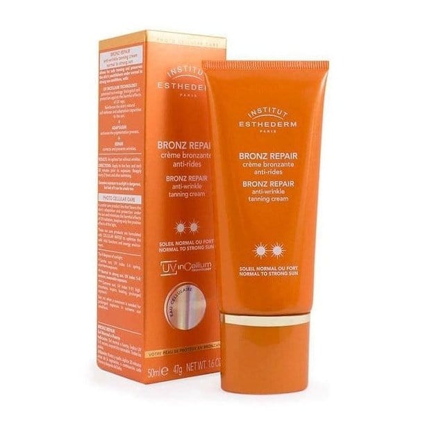Institut Esthederm Bronz Repair Normal-Intensive Sun Protection Bronzing Cream 50 ml - By Baano