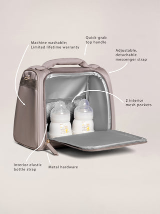 Witney Carson Insulated Bottle Bag - Cloud - By Baano