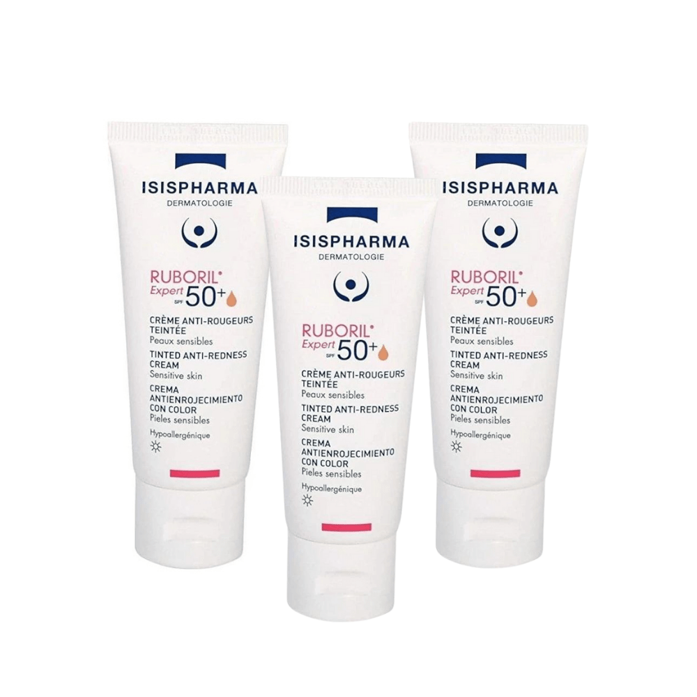 Isıs Pharma Ruboril Expert SPF50+ Cream 40ml 3 Pack - By Baano