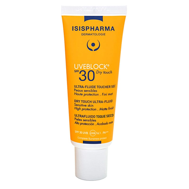 Isıs Pharma Uveblock SPF 30+ Dry Touch Ultra Fluid 40 ml - By Baano