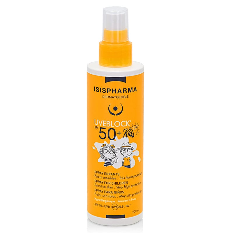 Isıs Pharma Uveblock SPF 50+ Spray For Children 200 ml - By Baano