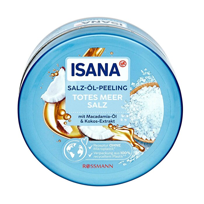 Isana Body Peeling Dead Sea Salt 300 gr - By Baano