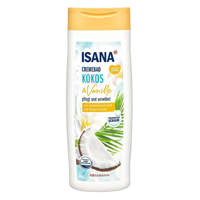 Isana Creamy Shower Gel Coconut & Vanilla 750 ml - By Baano