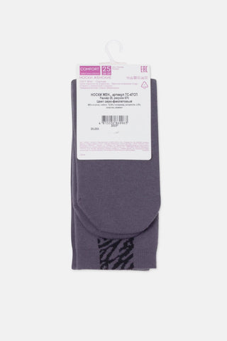 Cotton Socks Conte Comfort 570 - Zebra Stripes - By Baano