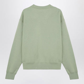 Black Cotton Crew-neck Sweatshirt - By Baano