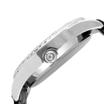 Women's Couture Silver Watch Leopard Dial Swarovski Crystal Peugeot Watches