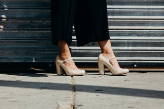 Skippy | Beige Patent