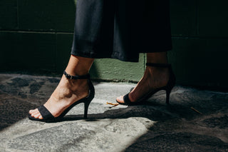 Dove | Black Suede