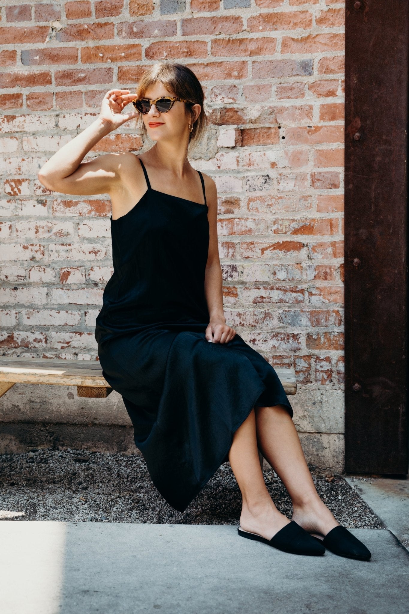 Lennox | Black Suede J.Adams