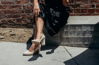 Jolie | Light Taupe Suede