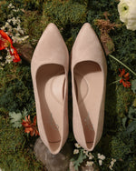 Jolie | Light Taupe Suede J.Adams