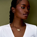 Kid's Stamped Name Necklace