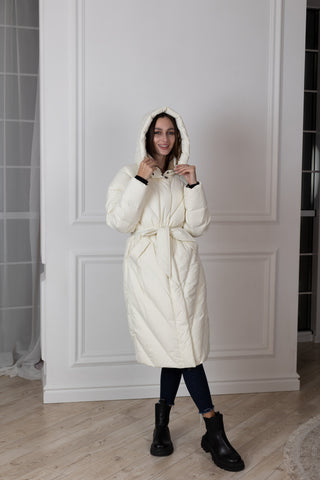Down Fill Winter Puffer Coat - By Baano