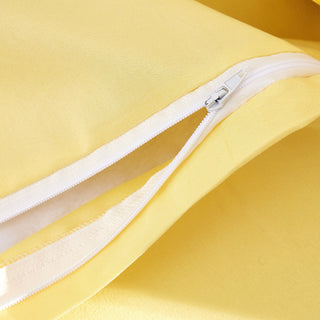 DaDa Bedding Sunshine Yellow Hummingbirds Floral Fitted Bed Sheet w/ Pillow Cases (JHW-925)