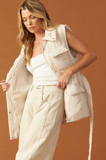 STORMY SKIES PUFFER VEST - By Baano