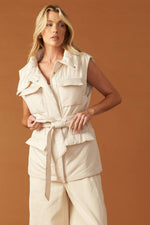 STORMY SKIES PUFFER VEST - By Baano