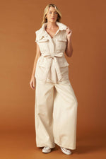 STORMY SKIES PUFFER VEST - By Baano