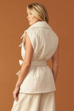 STORMY SKIES PUFFER VEST - By Baano