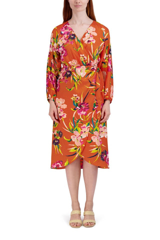 Julia Jordan Long Sleeve Cross Over Dress - Glamourous Grace